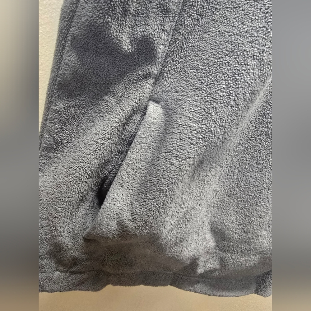 Vintage Campmor Boys Raglan Fleece Pullover Charcoal Grey - Size Medium - Picture 6 of 9